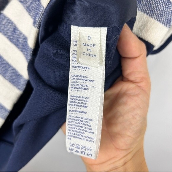 Rebecca minkoff striped Striped Sheath zipper Wasit dress 0 - Picture 4 of 9